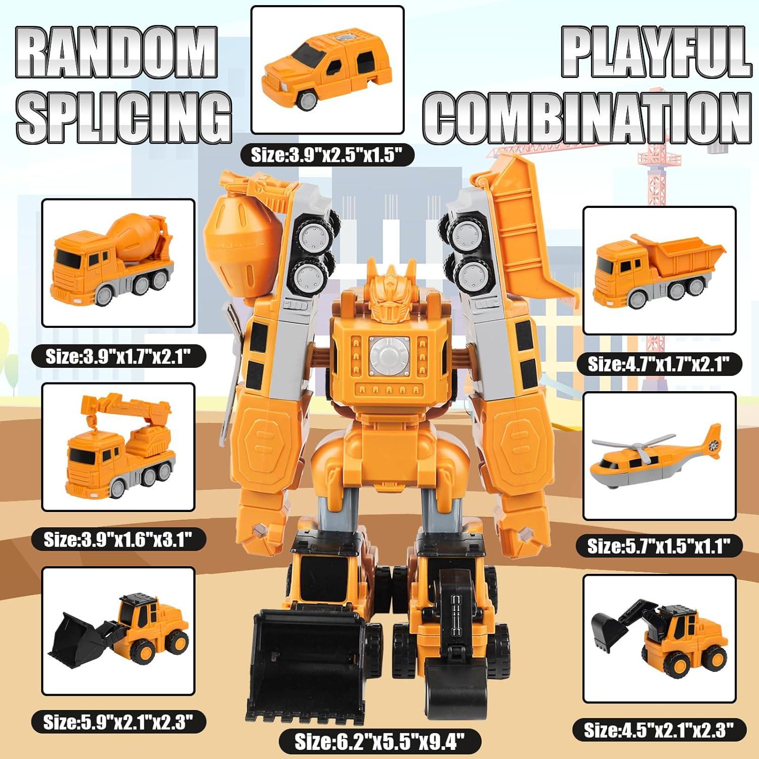 Magnetische Transformers Spielzeug Magnetspielzeug ab 3-7 Jahre