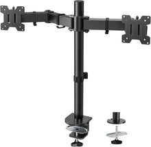 Monitorhalterung für 2 Monitore 13-32 Zoll, Höhenverstellbar