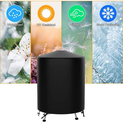 Kugelgrill Abdeckung 70 cm, Wetterfest 420D