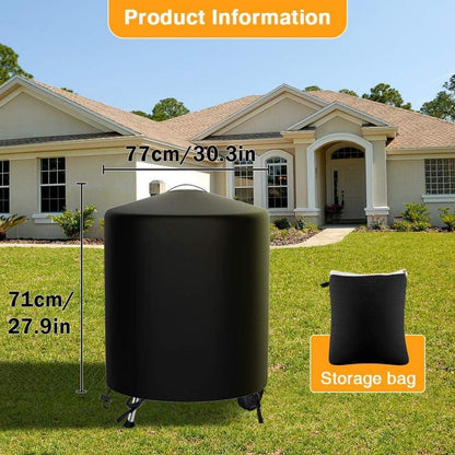 Kugelgrill Abdeckung 70 cm, Wetterfest 420D