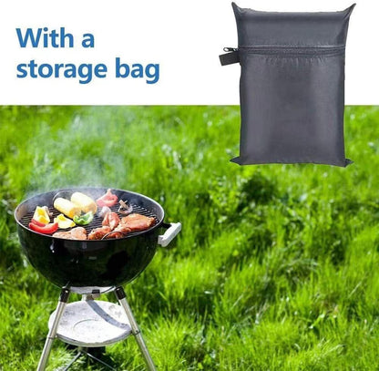 Wetterfeste Kugelgrill Abdeckung 420D Oxford Grillabdeckung 70x77cm