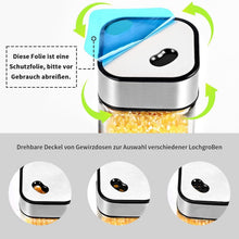 Gewürzgläser Set mit Streueinsatz, 10
