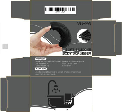 Silikon Body Scrubber Duschbürste Luffa Körperbürste & Shampoo Bürste