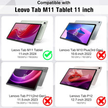 DLveer Lenovo Tab M11 11 Zoll Hülle Stifthalter Marineblau