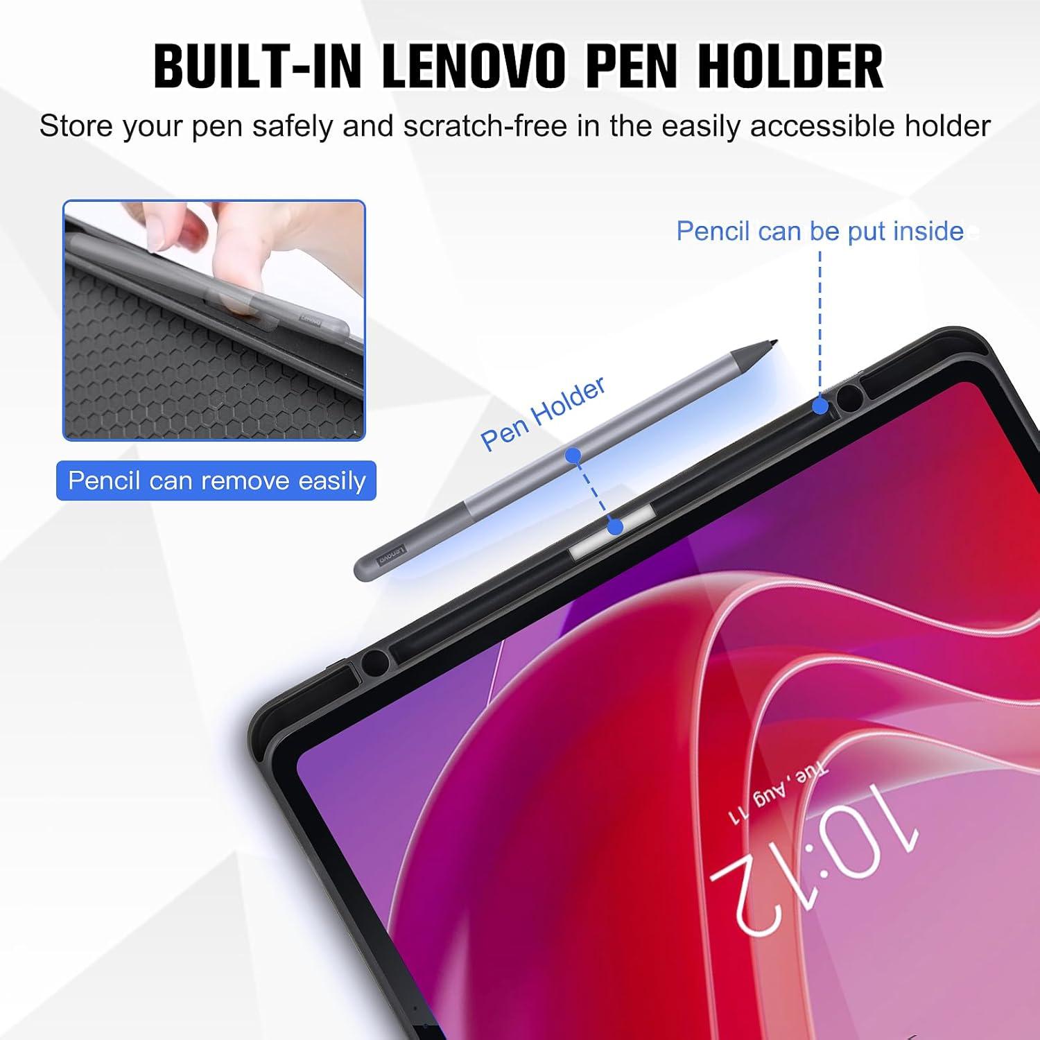 Schutzhülle für Lenovo Tab M11 11 Zoll mit Stifthalter Marineblau