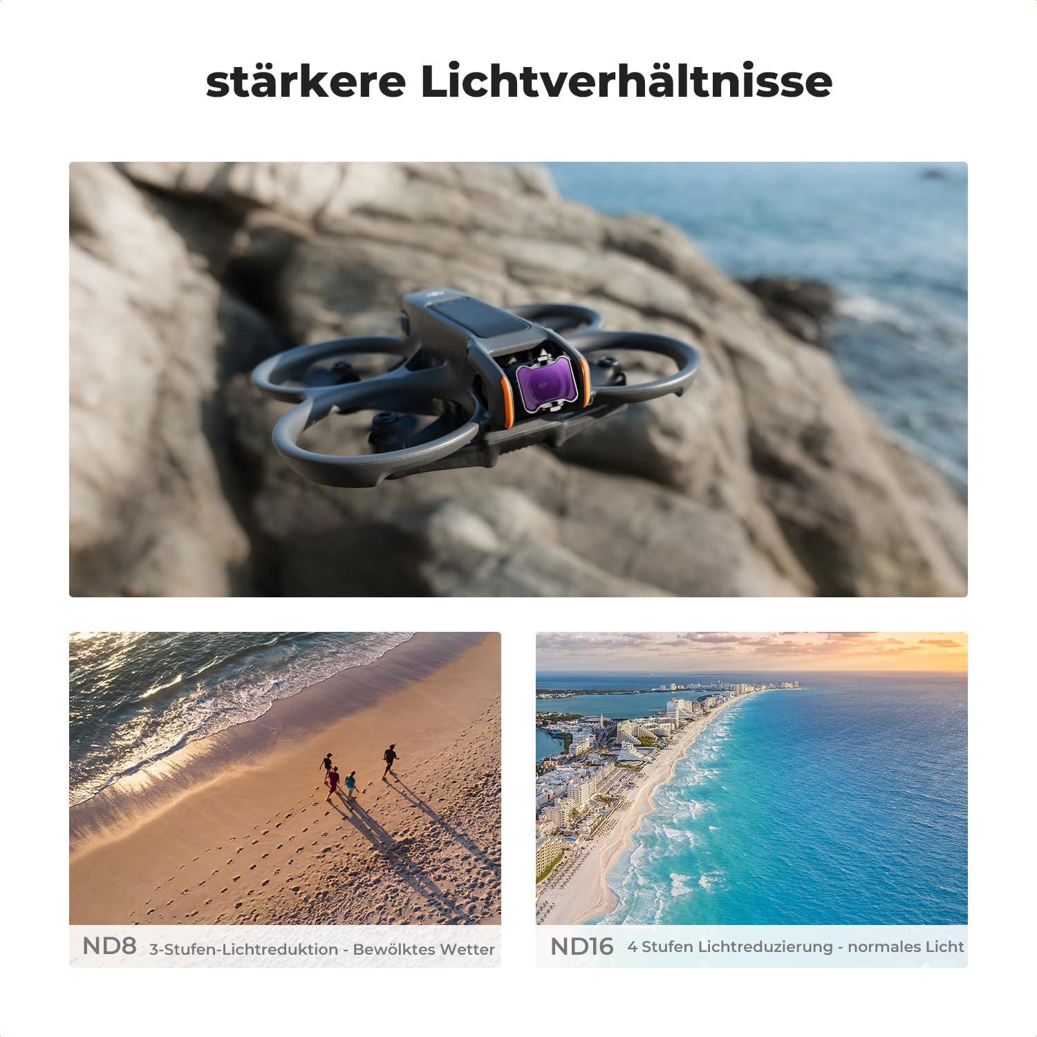 Avata 2 ND Filter Set PL ND8 ND16 für DJI Avata 2