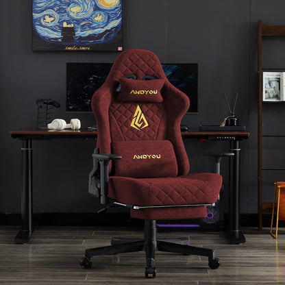 Andyou Gaming Stuhl Racing Sessel Bürostuhl Ergonomisch 2D