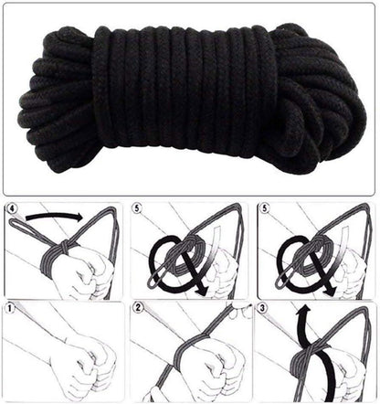 Bondage-Set BDSM 10-teilig Federpeitsche Augenmaske Handschellen