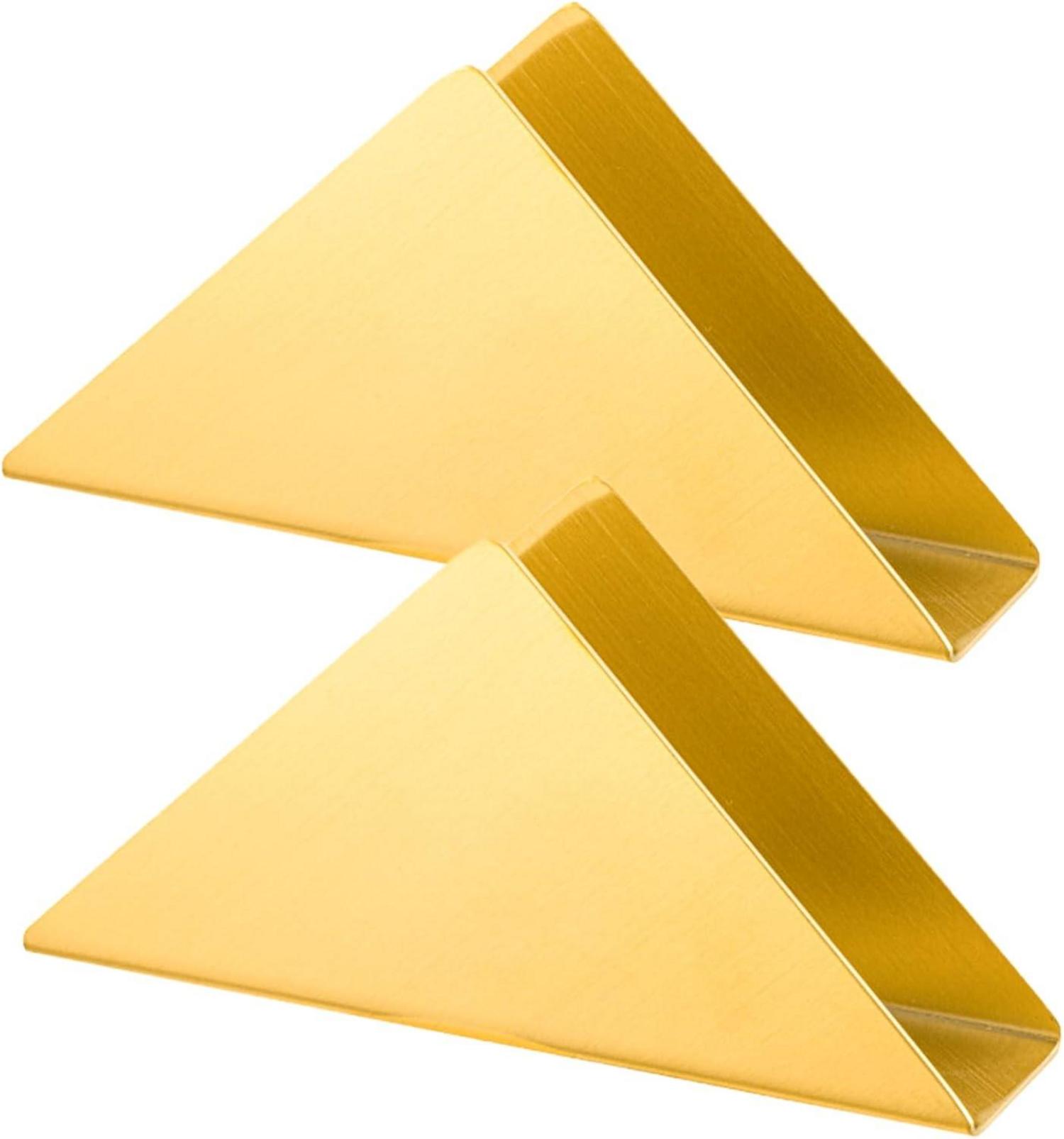 Serviettenhalter Gold Metall für Tisch Organisation & Deko