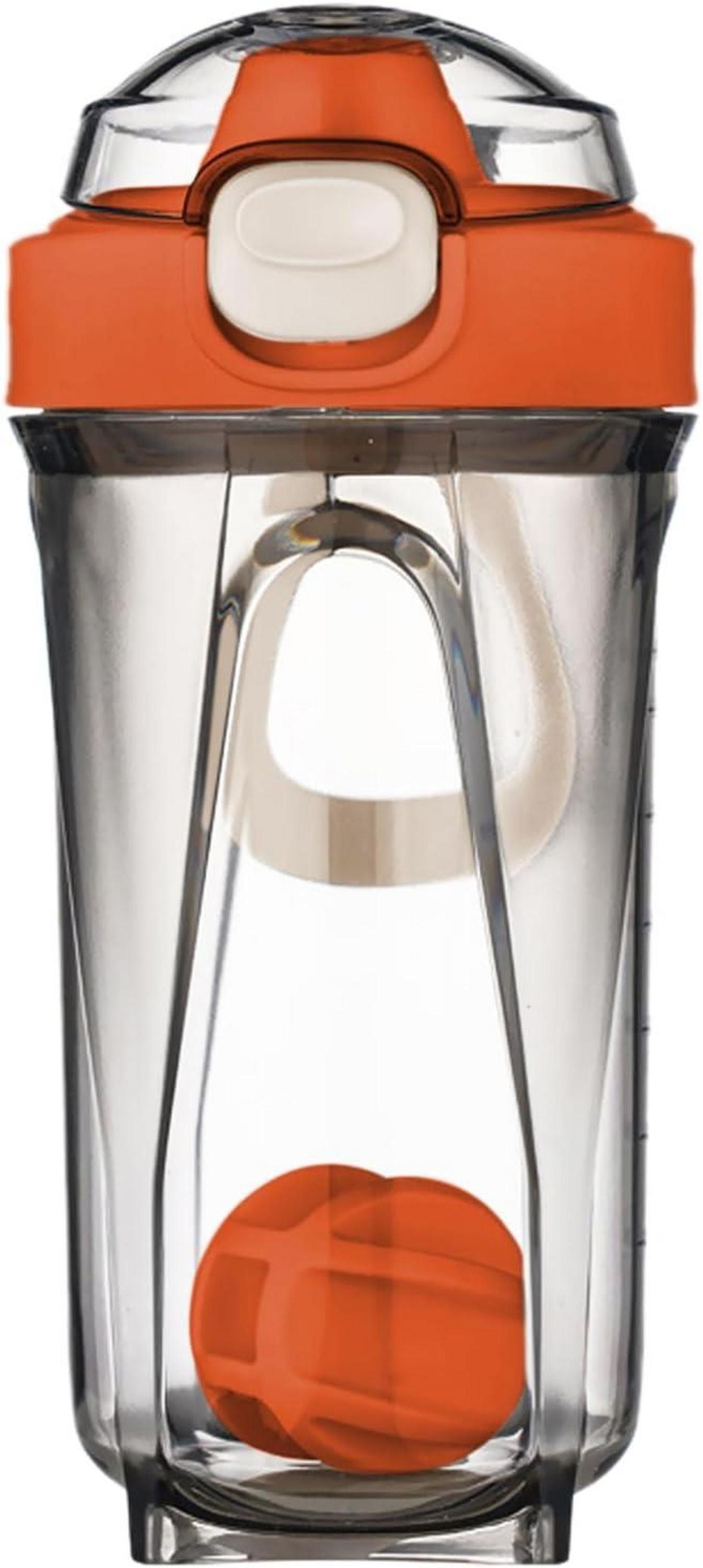 Protein Shaker 500ml mit Mixerball und auslaufsicherem Deckel