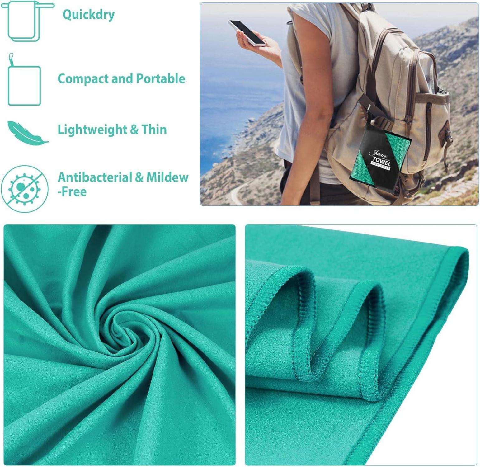Mikrofaser Handtuch Set für Sport, Reise & Outdoor
