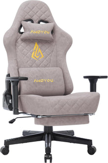 Ergonomischer Gaming Stuhl mit Massagefunktion und verstellbaren
