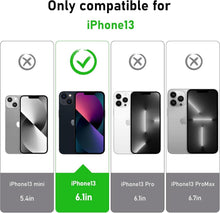 iPhone 13 Hülle 360 Grad mit Glas Stoßfänger Kameraschutz