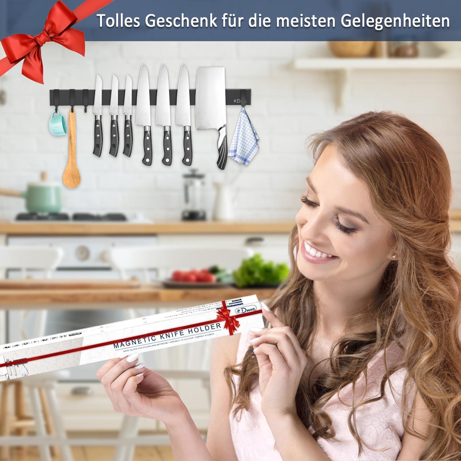50 cm Magnetleiste Messer magnetisch ohne Bohren inkl. Klebeband
