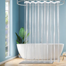 Transparenter Überlänge Duschvorhang 180 x 220 Wasserdicht