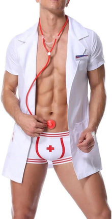 Erotisches Dessous Set Homosexuell Arzt Kostüm Cosplay Sexy Outfit