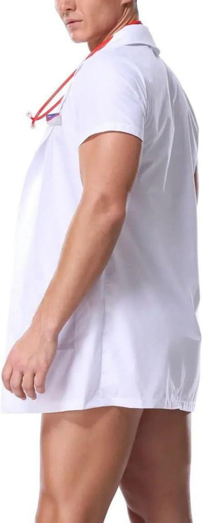 Herren Erotische Dessous Set Sexy Homosexuell Arzt Kostüm Mann Cosplay