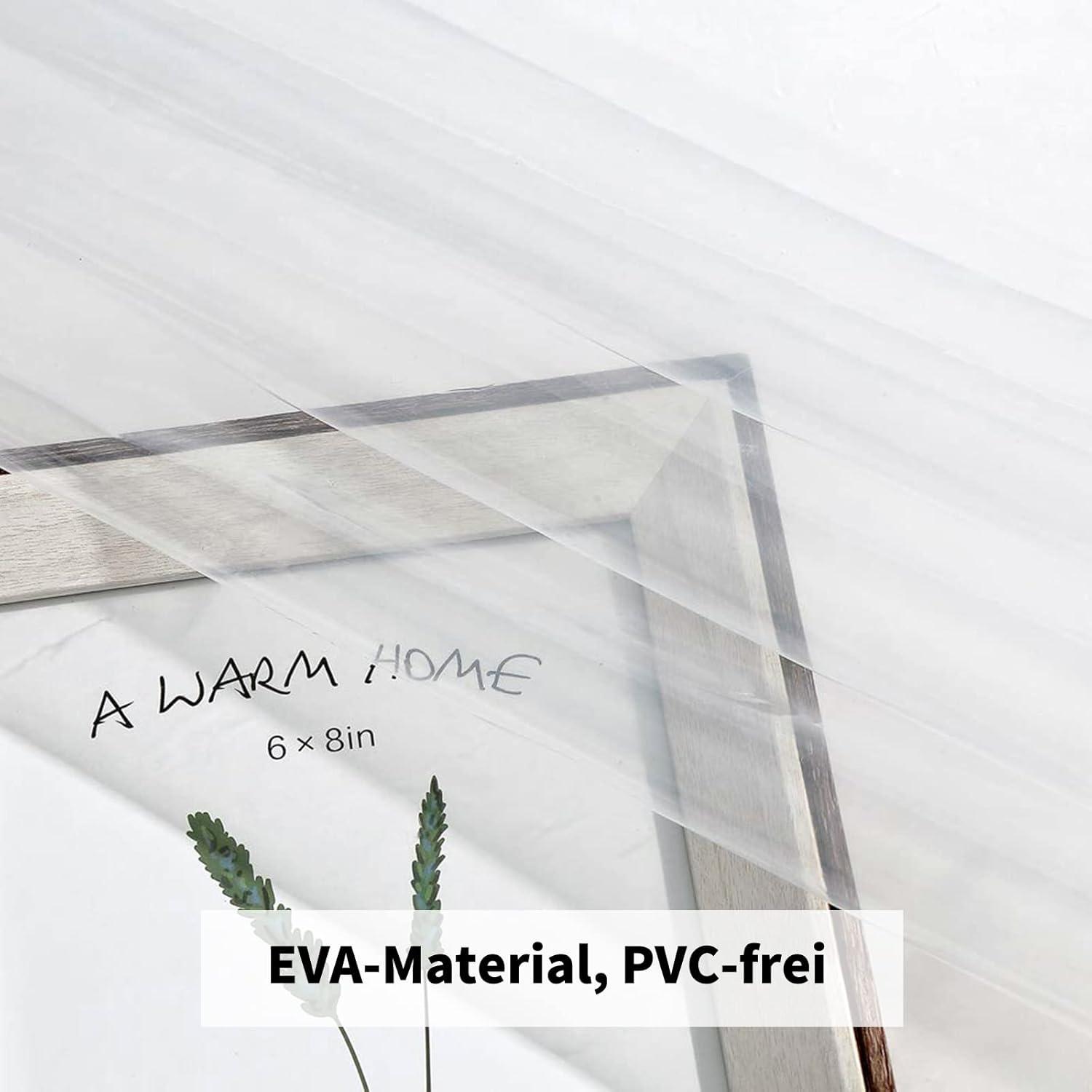 Duschvorhang 180x180 PEVA Transparent mit 5 Magneten Wasserdicht