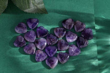 Amethyst Herz Stein Natürliche Heilkristalle 20pcs 20mm