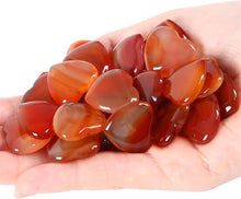 Karneol Herz Naturstein 20pcs Heilkristalle Edelsteine Meditation