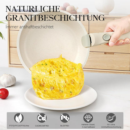 GiPP Granit Topfset 5-teilig, Antihaft