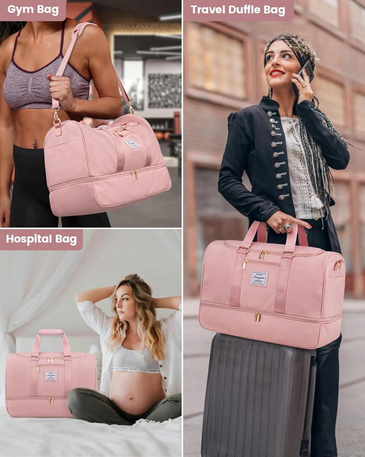 Reisetasche Damen Sporttasche Geburt Weekender Kliniktasche Wetbag