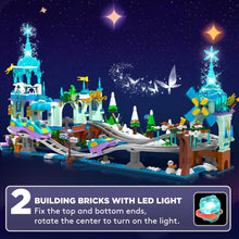 CUBIMANA Frozen Achterbahn Baukasten mit LED Licht - 837
