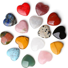 Herz Kristall Edelsteine Set Meditation Chakra Energie Balance