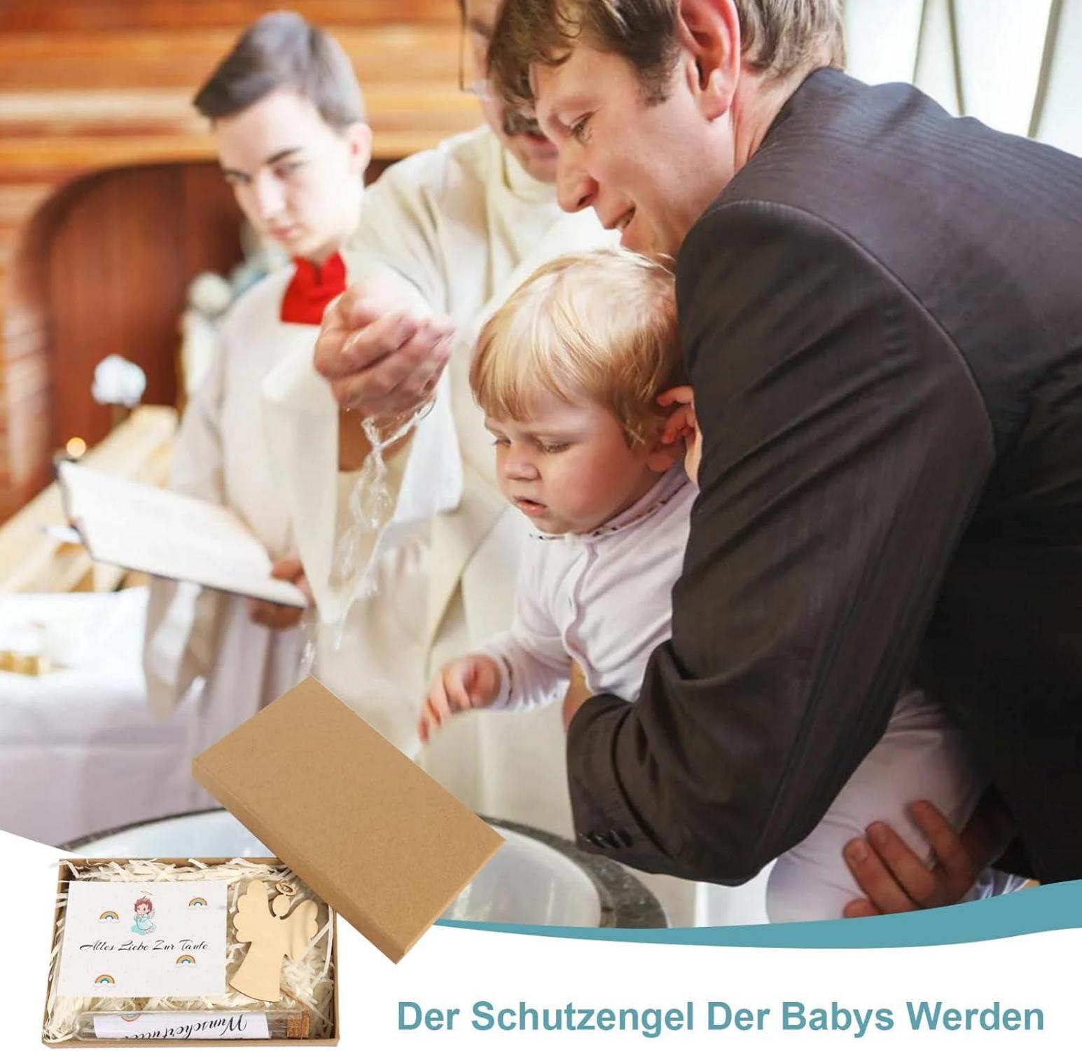 Taufgeschenke Mädchen Jungen Geldgeschenk Verpackung Engel Anhänger