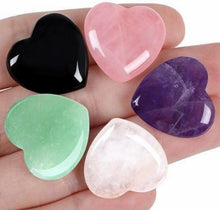 Herz Stein Edelsteine Kristall Sets 5 Stück Meditation Chakra Reiki