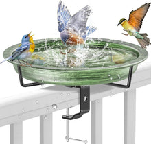 Vogeltränke hängend für Balkon, Vogelfutterspender Wassertränke Garten