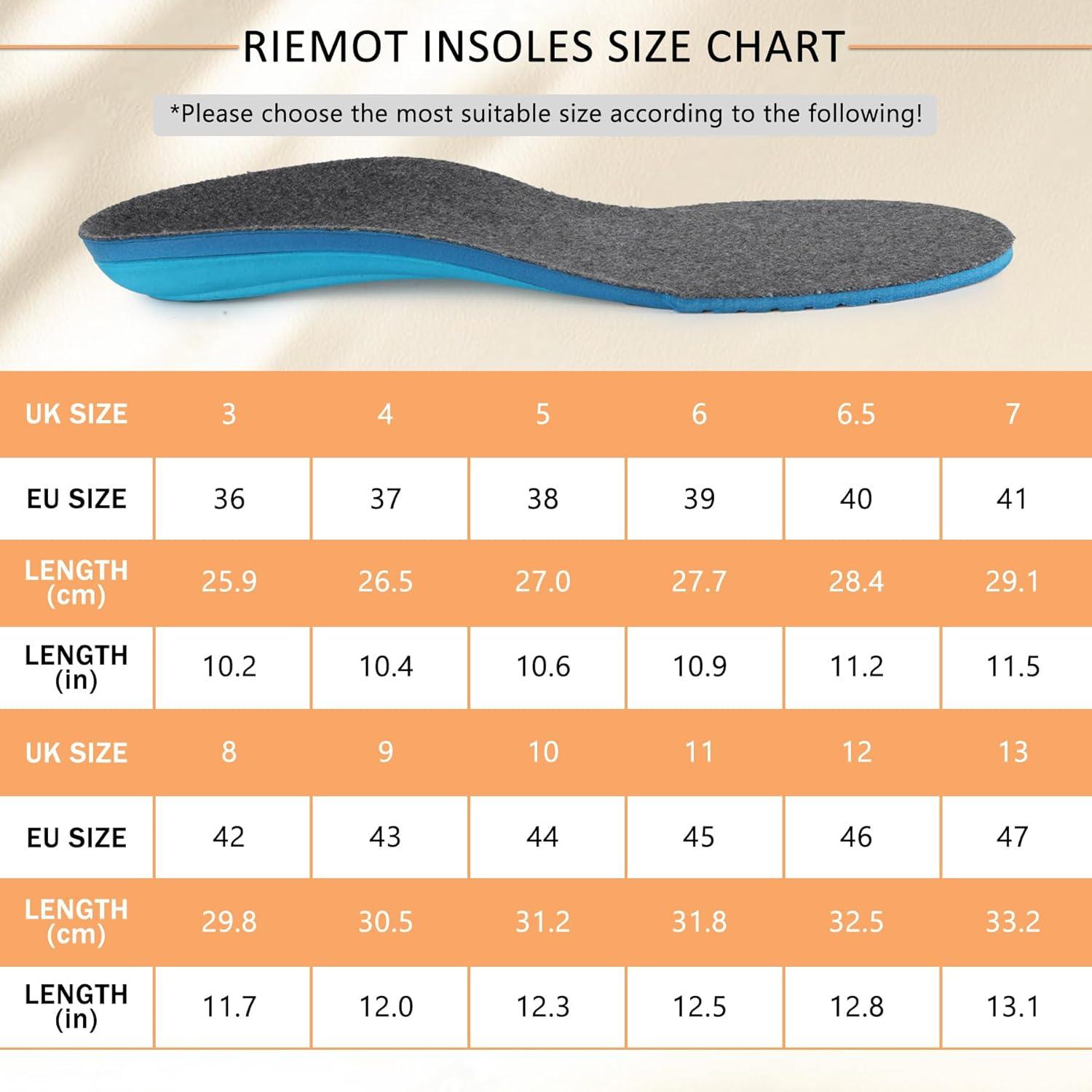 Sport Einlegesohlen für Herren Damen - Arch Support Schuheinlagen Dämpfung