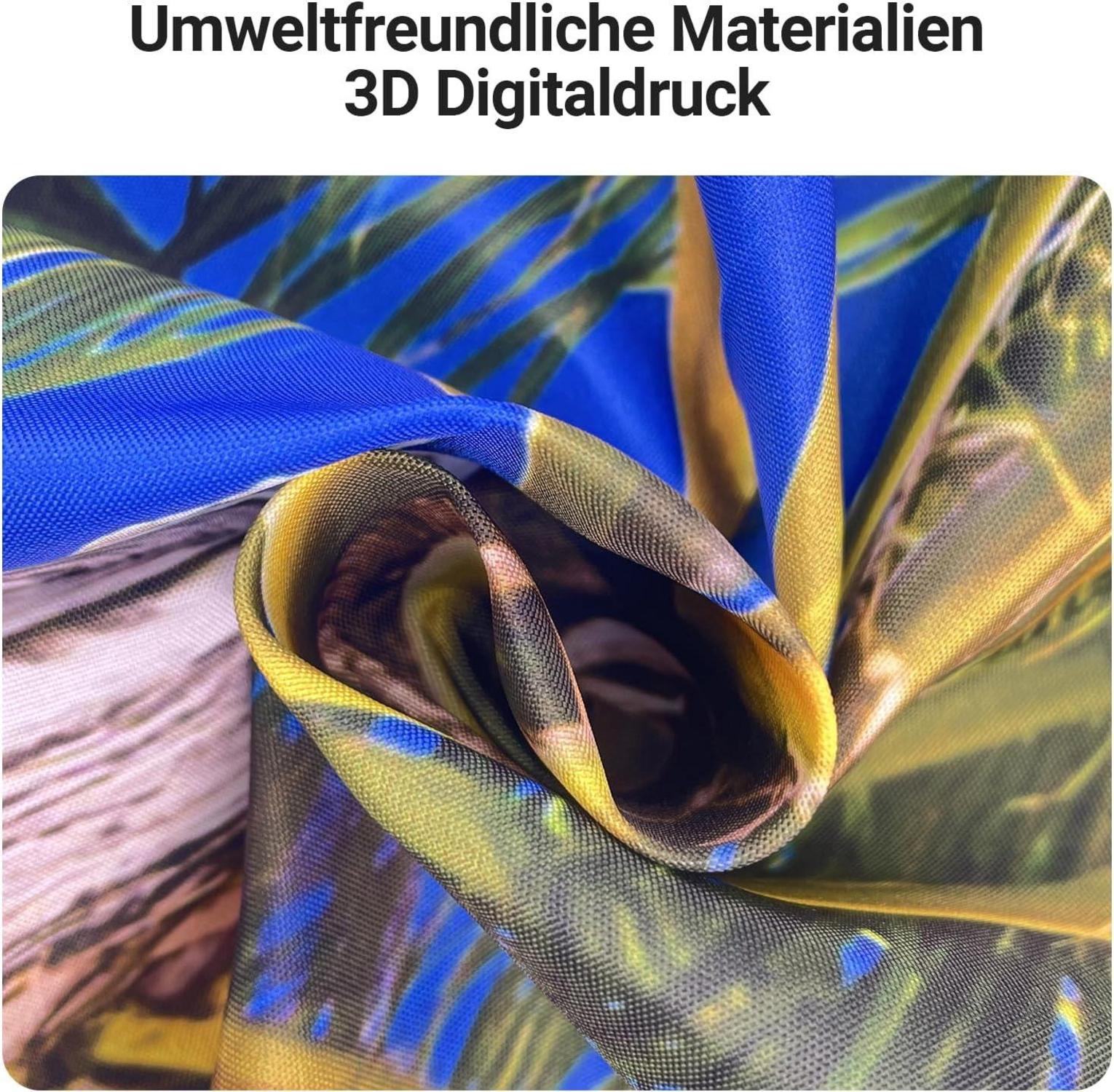Duschvorhang Strandmuster Antischimmel 150x200cm wasserabweisend
