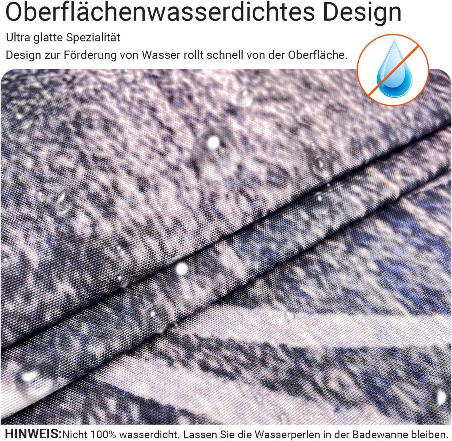 Duschvorhang Löwenzahn Muster 150x200cm Antischimmel