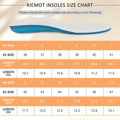 Sport Einlegesohlen Herren Damen Arch Support Dämpfung