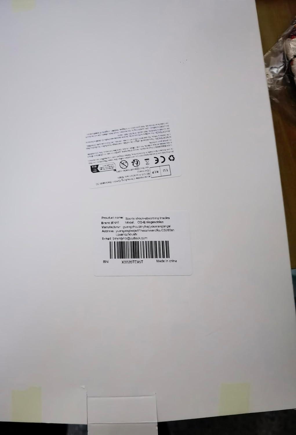 Orthopädische Einlegesohlen Memory Foam 3 Paar für Herren Damen Fersensporn Atmungsaktiv