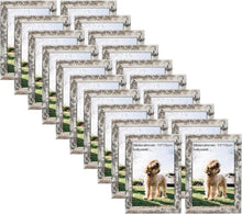 Bilderrahmen Set Acrylglas 10x15cm MDF Weiß 20er Homeoffice