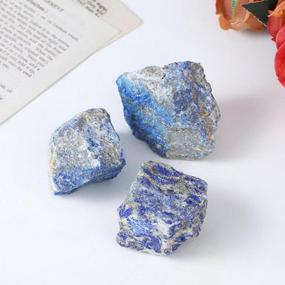 Lapislazuli Rohstein 4,5-5,5 cm – Natürlicher Kristall für Meditation & Deko