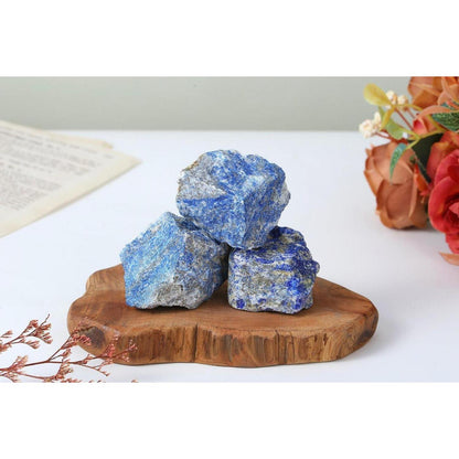Lapislazuli Rohstein 4,5-5,5 cm – Natürlicher Kristall für Meditation & Deko