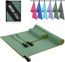 Mikrofaser Handtuch Set, 3er-Pack, Strandtuch & Reisehandtuch