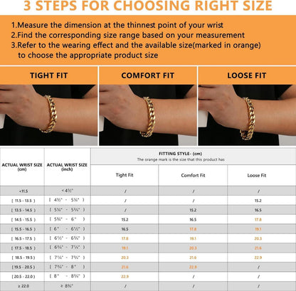 Herren Armband mit Löwe Totenkopf Verschluss 18K Gold beschichtet 12mm