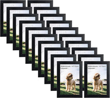 20er Set Bilderrahmen 10x15cm Schwarz Acrylglas Fotorahmen
