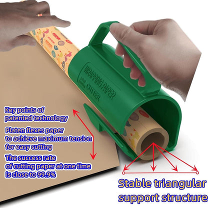 Geschenkpapier-Rollenschneider 1PCS Tragbarer Papier Cutter