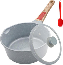 Keramik Stielkasserolle 20 cm mit Antihaftbeschichtung