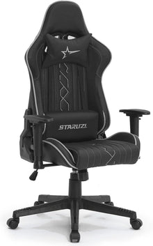 Ergonomischer Gaming Stuhl mit hoher Rückenlehne und Verstellbarkeit