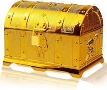 Eyezeeption Kindergeburtstag Schatztruhe Gold Piraten Aufbewahren