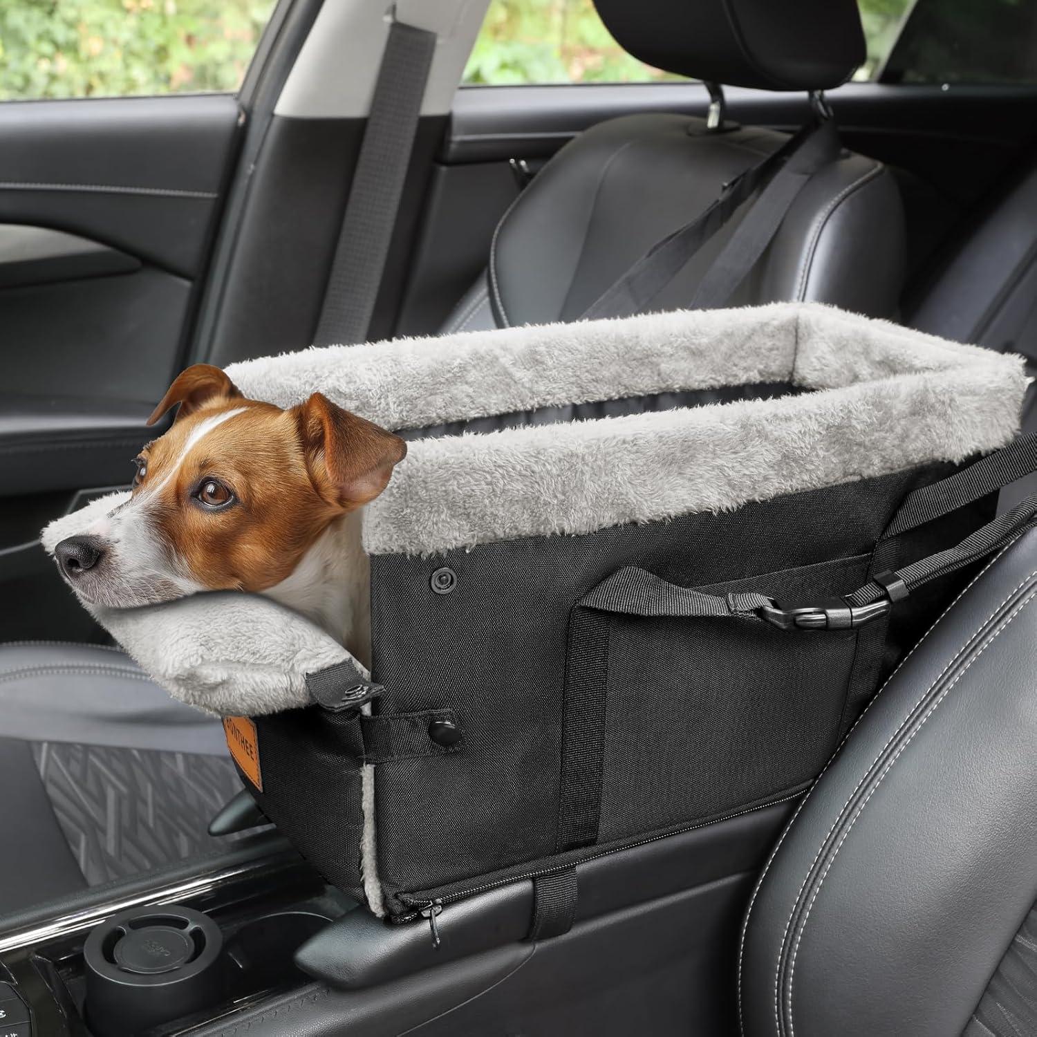 Mittelkonsole Hundesitz für kleine Hunde Auto-Booster-Sitz