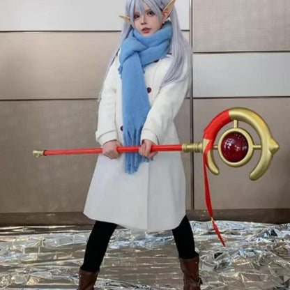 Halloween Requisite 144,8 cm Frieren Staff Cosplay Schwert Walking Stick