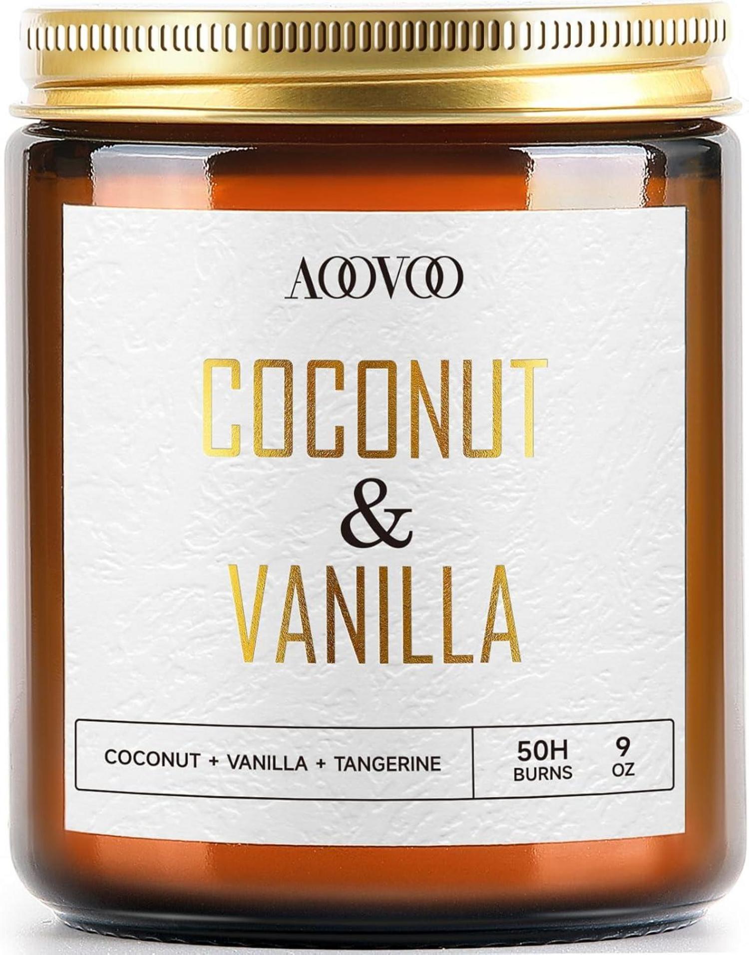 Duftkerze Coconut Vanilla Sojawachs Kerze 255g