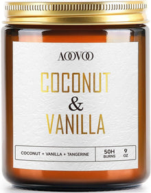 Duftkerze Coconut Vanilla Sojawachs Kerze 255g